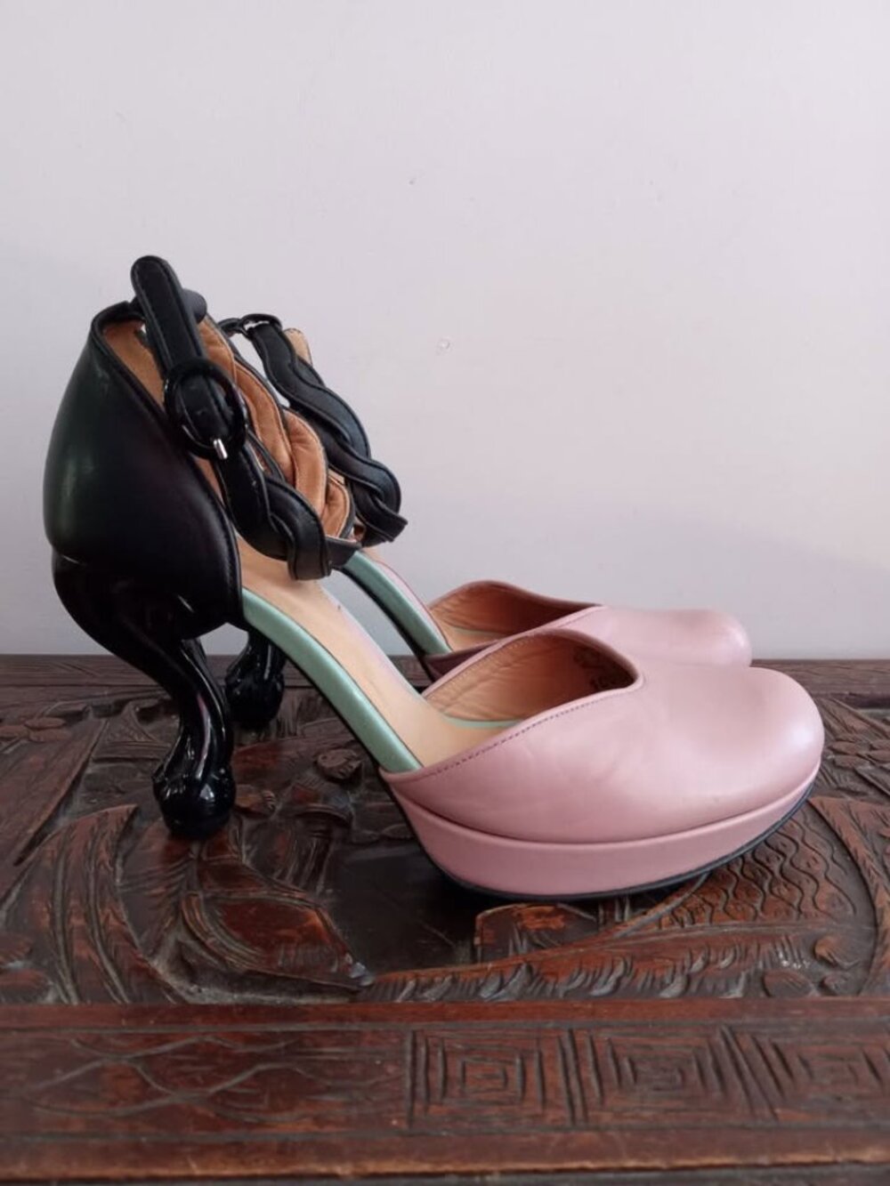 Fleuvog Nefertiti Heels Sz 7.5